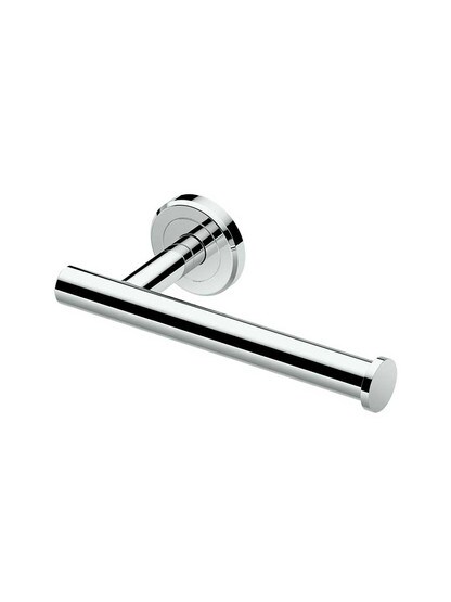 Latitude Euro Toilet Paper Holder in Polished Chrome.